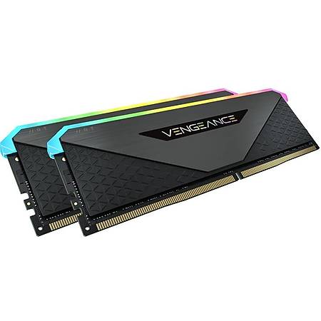 Corsair Vengeance RGB RT 16GB DDR4 4000MHz CL18 Soutuculu Dual Kit Siyah Ram CMN16GX4M2Z4000C18