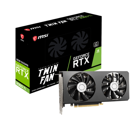 MSI GeForce RTX 3060 Ti TWIN FAN 8GB 256Bit GDDR6