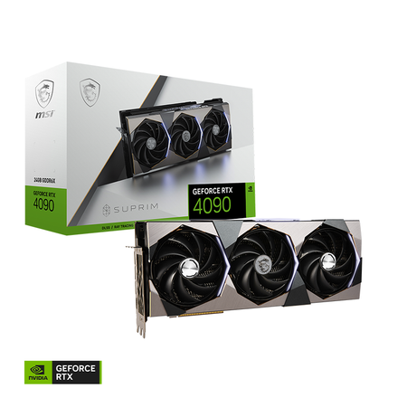MSI GeForce RTX 4090 SUPRIM 24G 384Bit GDDR6X DLSS 3 Ekran Kart
