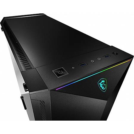 MSI MPG GUNGNIR 100 Temperli Cam ATX Gaming Bilgisayar Kasasi PSU Yok
