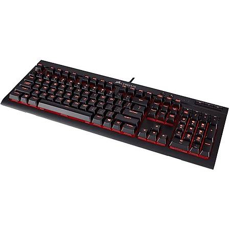 Corsair K68 Kýrmýzý LED Cherry MX Red Switch Mekanik Kablolu Gaming Klavye