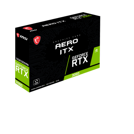 MSI GeForce RTX 3060 AERO ITX 12G 12GB 192Bit GDDR6