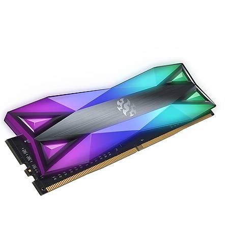 XPG Spectrix D60 RGB 8GB DDR4 3200MHz CL16 Soðutuculu Siyah Ram