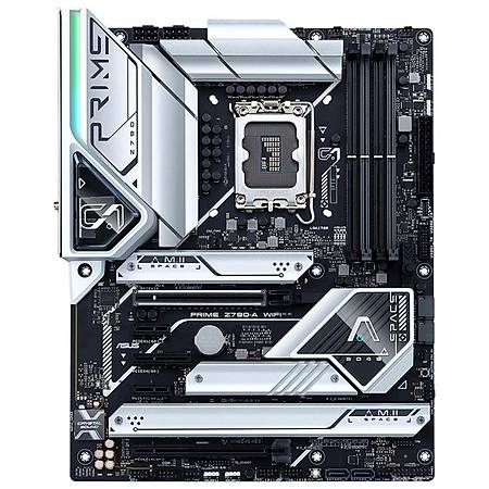 ASUS PRIME Z790-A Wi-Fi DDR5 7200 MHz (OC) PCI-E Gen5 M.2 USB 3.2 DP HDMI Thunderbolt 2.5G LAN Wi-Fi 6E ATX Soket 1700