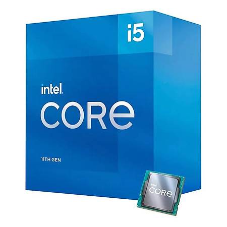 Intel Core i5 11400 Soket 1200 2.7GHz 12MB Cache lemci Fanl Kutulu