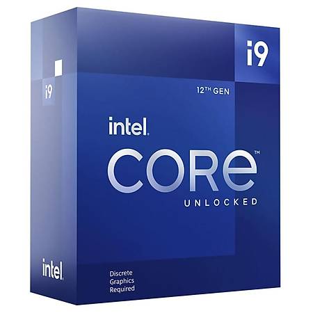 Intel Core i9 12900KF Soket 1700 2.4GHz 30MB Cache lemci Fansz Kutulu