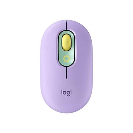Logitech Pop Emoji Kablosuz Optik Mouse Mor 910-006547