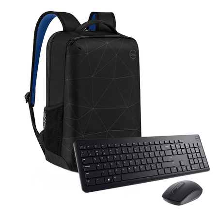 Dell 15 Notebook Sýrt Cantasý 460-BCTJ + Dell Kablosuz Klavye Mouse KM3322W