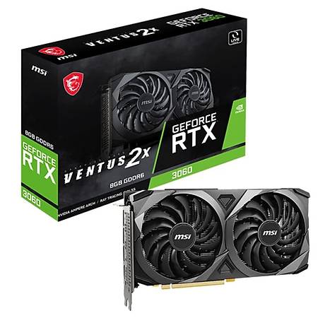 MSI GeForce RTX 3060 VENTUS 2X 8G 8GB 128Bit GDDR6