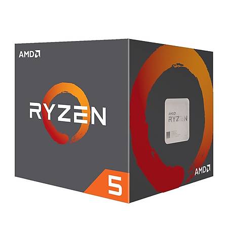  AMD Ryzen 5 2600X Soket AM4 3.6GHz 19MB Cache Ýþlemci Fanlý Kutulu
