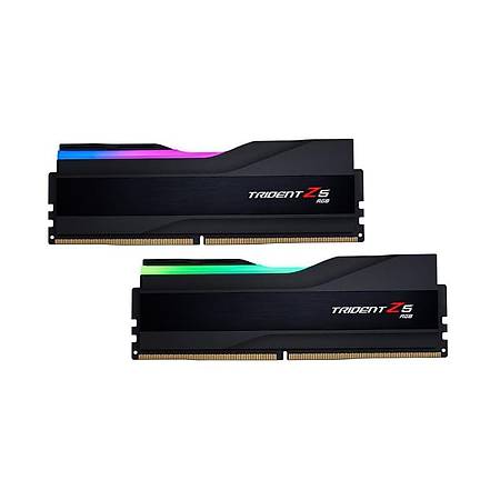 G-Skill Trident Z5 RGB 32GB (2x16) DDR5 6000MHz CL36 Soðutuculu Dual Kit Siyah Ram F5-6000U3636E16GX2-TZ5RK