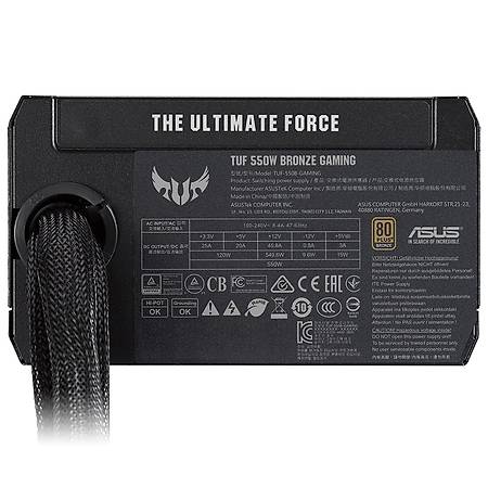 Asus TUF Gaming 550B 550W 80+ Bronze Power Supply