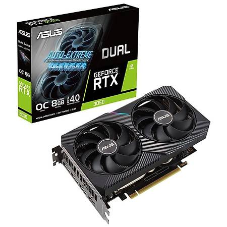 ASUS Dual GeForce RTX 3050 OC 8GB 128Bit GDDR6