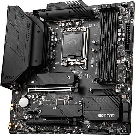 MSI MAG B660M MORTAR DDR4 4800MHz HDMI DP M.2 USB3.2 mATX Soket 1700