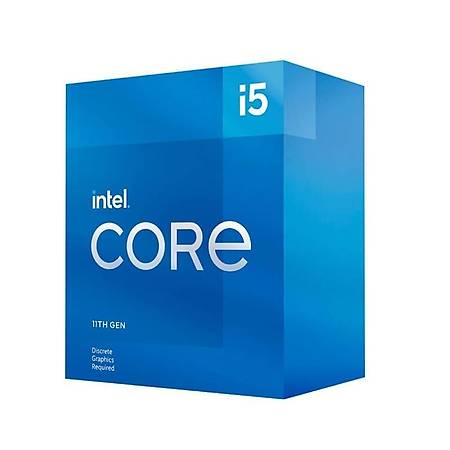 Intel Core i5 11400F Soket 1200 2.6GHz 12MB Cache lemci Fanl Kutulu
