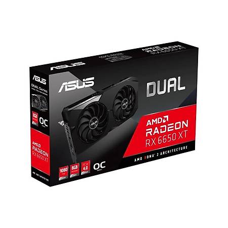 ASUS Dual Radeon RX 6650 XT OC Edition Radeon 8GB 128Bit GDDR6
