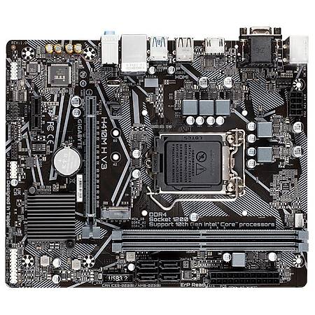 Gigabyte H410M H V3 DDR4 2933MHz HDMI M.2 USB3.2 mATX 1200p
