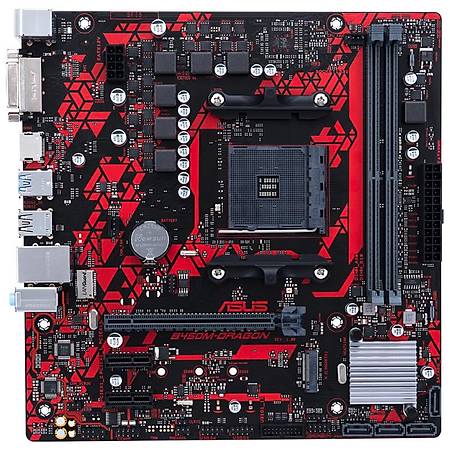 ASUS B450M DRAGON DDR4 4400MHz HDMI DVI-D M.2 USB 3.1 mATX AM4