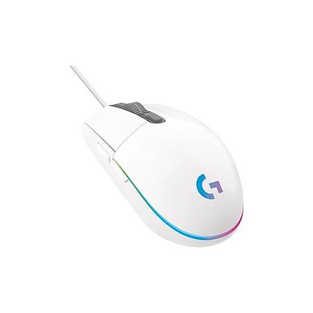 Logitech G102 Lightsync RGB Gaming Mouse Beyaz 910-005824