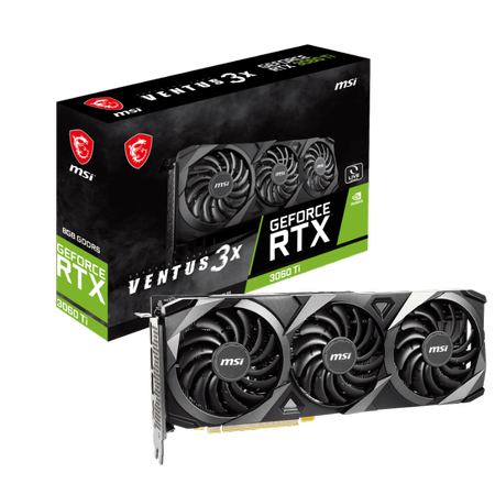 MSI GeForce RTX 3060 Ti VENTUS 3X 8GB 256Bit GDDR6