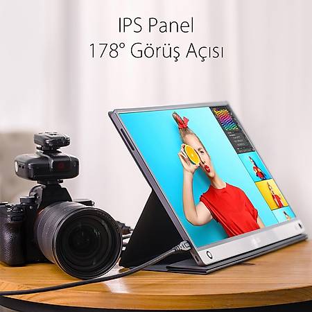 ASUS MB16AMT 15.6 IPS 1920x1080 Type-C 5ms Siyah
