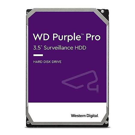 WD Purple 3.5 10TB 7200Rpm 256Mb Sata 3 7/24 Güvenlik Diski WD101PURP