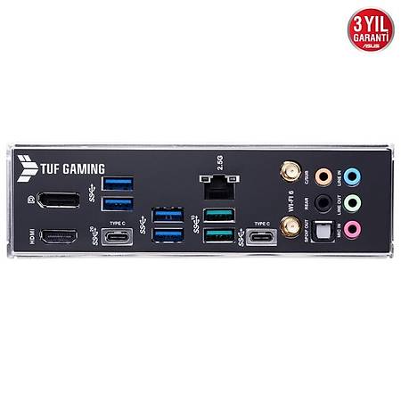 ASUS TUF GAMING Z690-PLUS WIFI D4 DDR4 5333MHz HDMI DP M.2 USB3.2 Thunderbolt Wi-Fi ATX Soket 1700