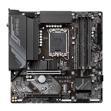 Gigabyte B760M GAMING X AX DDR4 5333MHz M.2 USB 3.2 DP HDMI 2.5G LAN Wi-Fi mATX Soket 1700