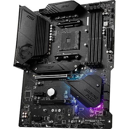 MSI MPG B550 GAMING PLUS DDR4 4400MHz (OC) HDMI DP M.2 USB 3.2 RGB ATX AM4