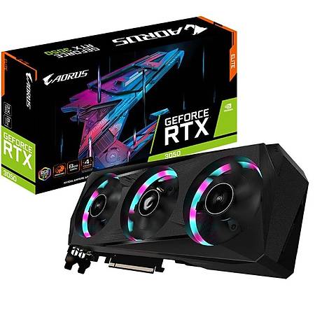 Gigabyte AORUS GeForce RTX 3050 ELITE 8G 8GB 128Bit GDDR6