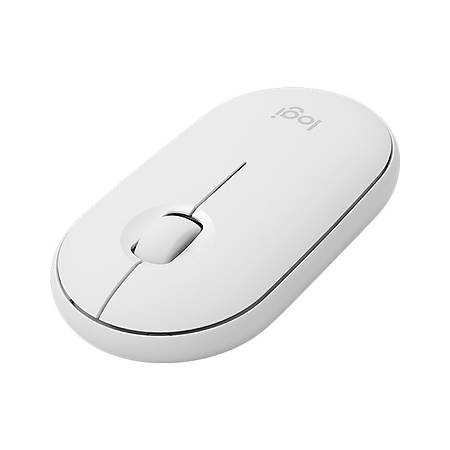 Logitech Pebble M350 Kablosuz Mouse Krk Beyaz 910-005716