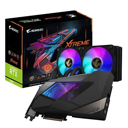 GIGABYTE AORUS GeForce RTX 3090 XTREME WATERFORCE 24G 24GB 384Bit GDDR6X