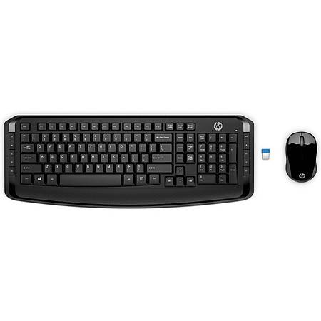HP 300 Kablosuz Klavye Mouse Set Siyah 3ML04AA