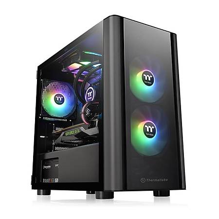 Thermaltake V150 Breeze TG Micro ATX Siyah Kasa PSU Yok