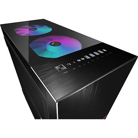 MSI MPG SEKIRA 500X RGB Temperli Cam ATX Gaming Bilgisayar Kasas PSU Yok