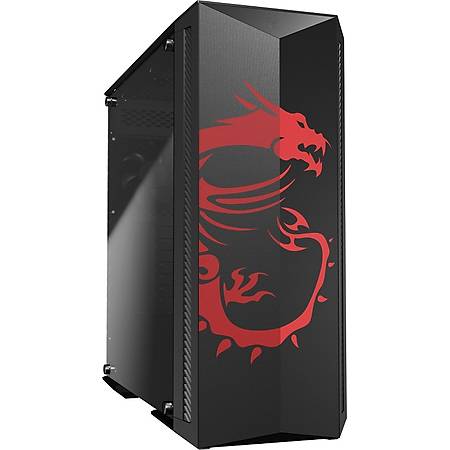 MSI MPG GUNGNIR 100D Temperli Cam ATX Gaming Bilgisayar Kasas PSU Yok