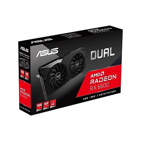 ASUS Dual Radeon RX 6600 8GB 128Bit GDDR6