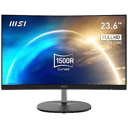 MSI PRO MP241CA 23.6 1920x1080 75Hz 5ms (GTG) HDMI DP Curved Led Monitr
