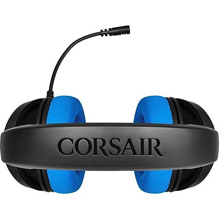 Corsair HS35 Stereo Mavi Gaming Kulaklýk