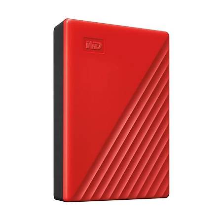 WD My Passport Red 4TB Usb 3.2 Taþýnabilir Disk WDBPKJ0040BRD-WESN