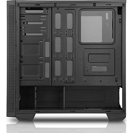 Power Boost VK-G1007 RGB USB 3.0 Tempered Pencereli Mid Tower Gaming Kasa PSU Yok