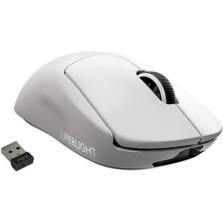 Logitech G PRO X Superlight Kablosuz Oyuncu Mouse Beyaz 910-005943