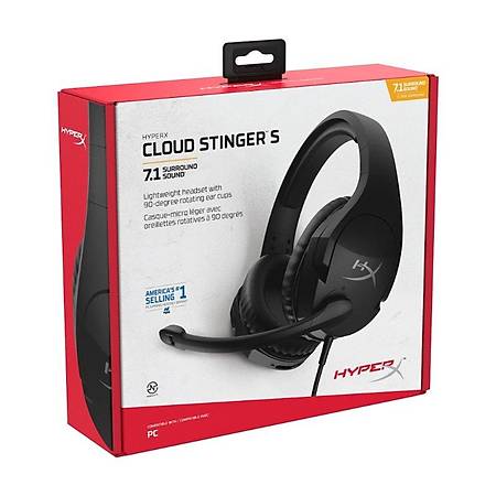 HyperX Cloud Stinger Kablosuz Oyuncu Kulakl HHSS1S-AA-BK/G