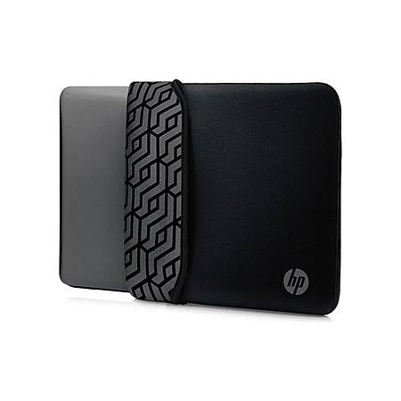Hp 15.6 Neopren ift Tarafl Notebook Klf Geometrik Siyah 2F2L0AA