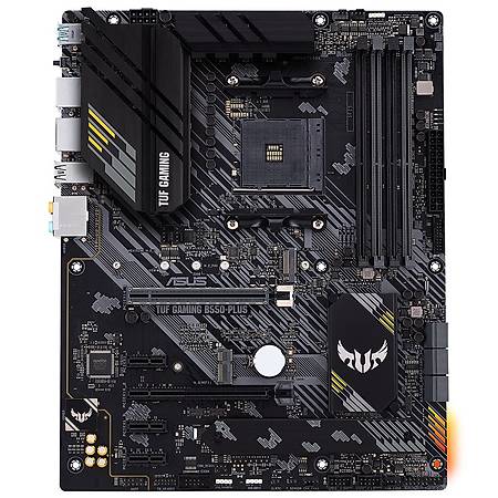 ASUS TUF GAMING B550-PLUS DDR4 4400MHz (OC) HDMI DP TYPE-C M.2 USB3.2 AURA RGB ATX AM4