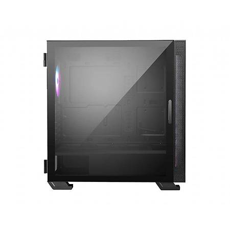 MSI MAG VAMPIRIC 300R MIDNIGHT GREEN Lamine Temperli Cam ATX Siyah Kasa PSU Yok