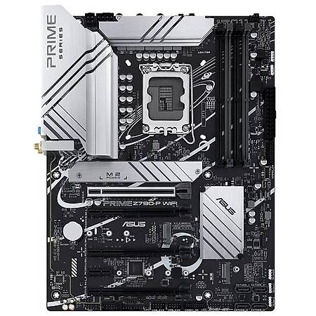 ASUS PRIME Z790-P Wi-Fi DDR5 7200 MHz (OC) PCI-E Gen5 M.2 USB 3.2 DP HDMI 2.5G LAN Wi-Fi 6 ATX Soket 1700