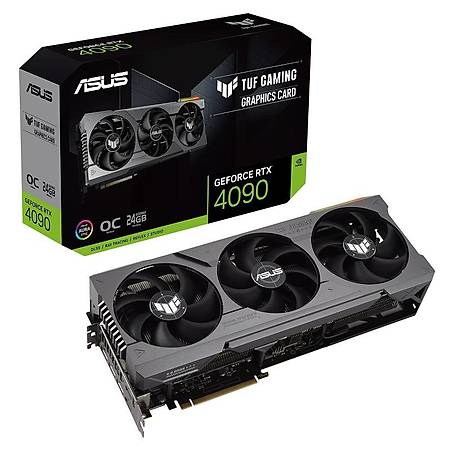 ASUS TUF Gaming GeForce RTX 4090 OC Edition 24GB 384Bit GDDR6X DLSS 3 Ekran Kart