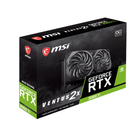 MSI GeForce RTX 3060 Ti VENTUS 2X OC 8GB 256Bit GDDR6
