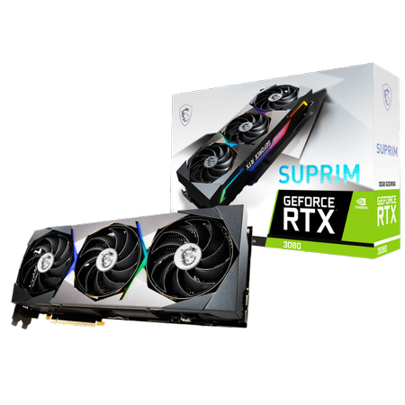 MSI GeForce RTX 3080 SUPRIM 10G LHR 10GB 320Bit GDDR6X